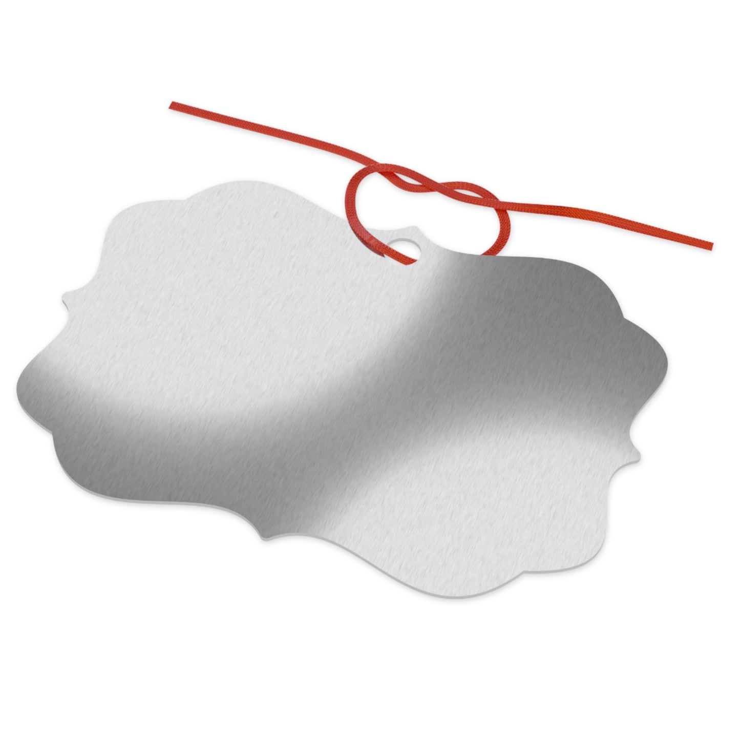 Joyful Aluminum Ornament - Elegant Holiday Décor