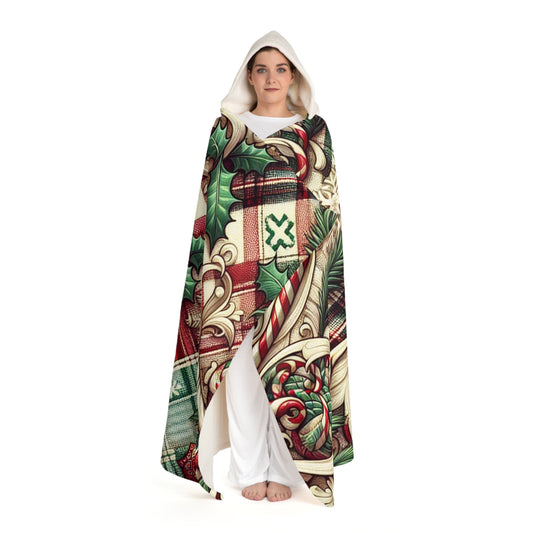 Christmas Sherpa Blanket, Weihnachts Kuscheldecke Sherpa