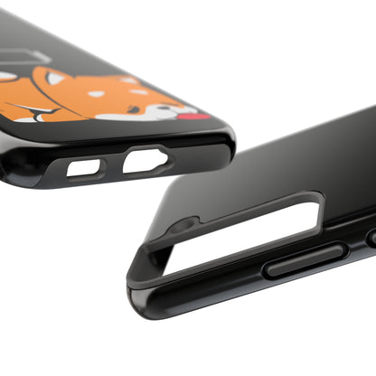 Shiba Inu Low Battery Phone Case for iPhone and Samsung