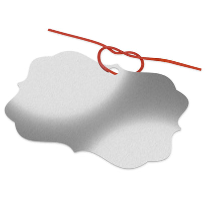 Joyful Aluminum Ornament - Elegant Holiday Décor