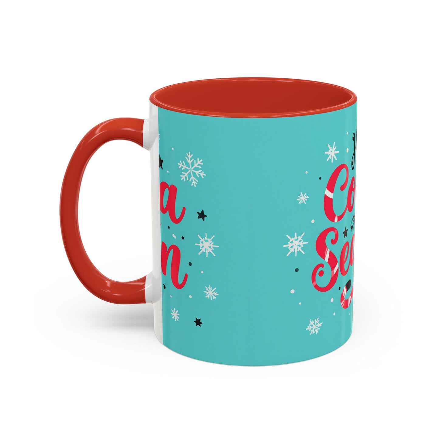 Hot Cocoa Season Mug, Cute Winter Coffee Cup, Cozy Holiday Drinkware, Kakao Tasse Winter, Weihnachts Becher Geschenk