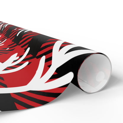 Festive Wrapping Paper, Holiday Gift Wrap, Christmas Wrapping, Snowflake Design, Seasonal Packaging