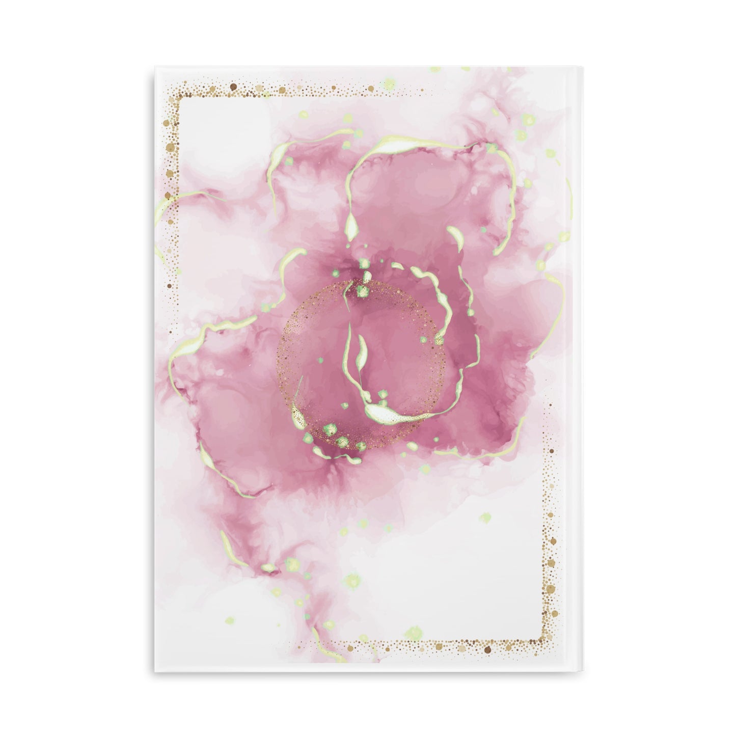 Well Behaved Women Rarely Make History Hardcover Notebook Pink Watercolor Journal A5 Feminine Gift Inspirational Quote