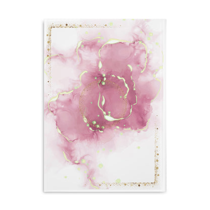 Well Behaved Women Rarely Make History Hardcover Notebook Pink Watercolor Journal A5 Feminine Gift Inspirational Quote