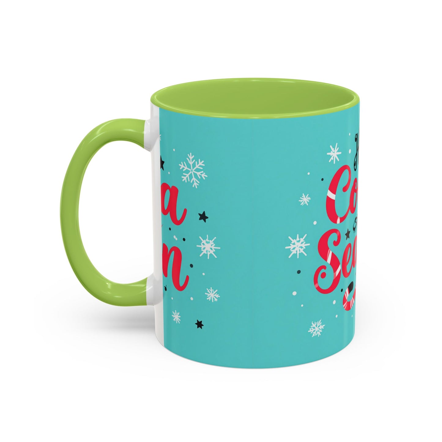 Hot Cocoa Season Mug, Cute Winter Coffee Cup, Cozy Holiday Drinkware, Kakao Tasse Winter, Weihnachts Becher Geschenk