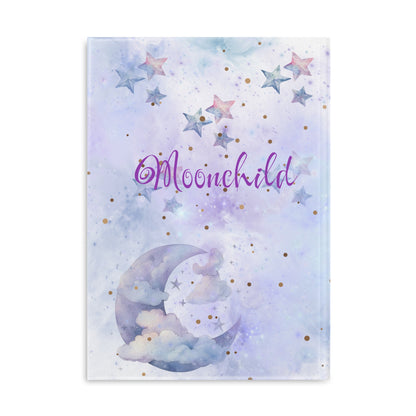 Moonchild Notizbuch A4 A5 Mystisches Sterne und Mond Design Softcover Spirituelles Geschenk
