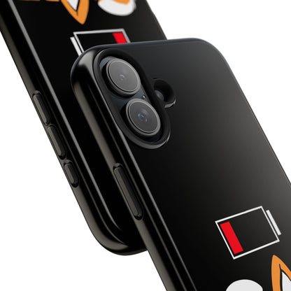 Shiba Inu Low Battery Phone Case for iPhone and Samsung