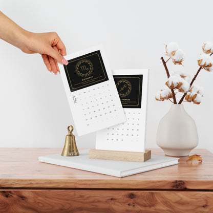 Elegant 2025 Desk Calendar Eleganter 2025 Tischkalender Minimalist Modern Office Home Decor Planner Gift