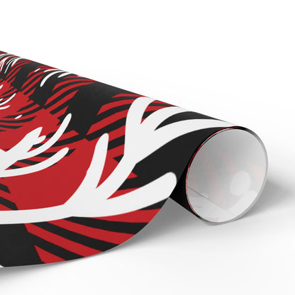 Festive Wrapping Paper, Holiday Gift Wrap, Christmas Wrapping, Snowflake Design, Seasonal Packaging