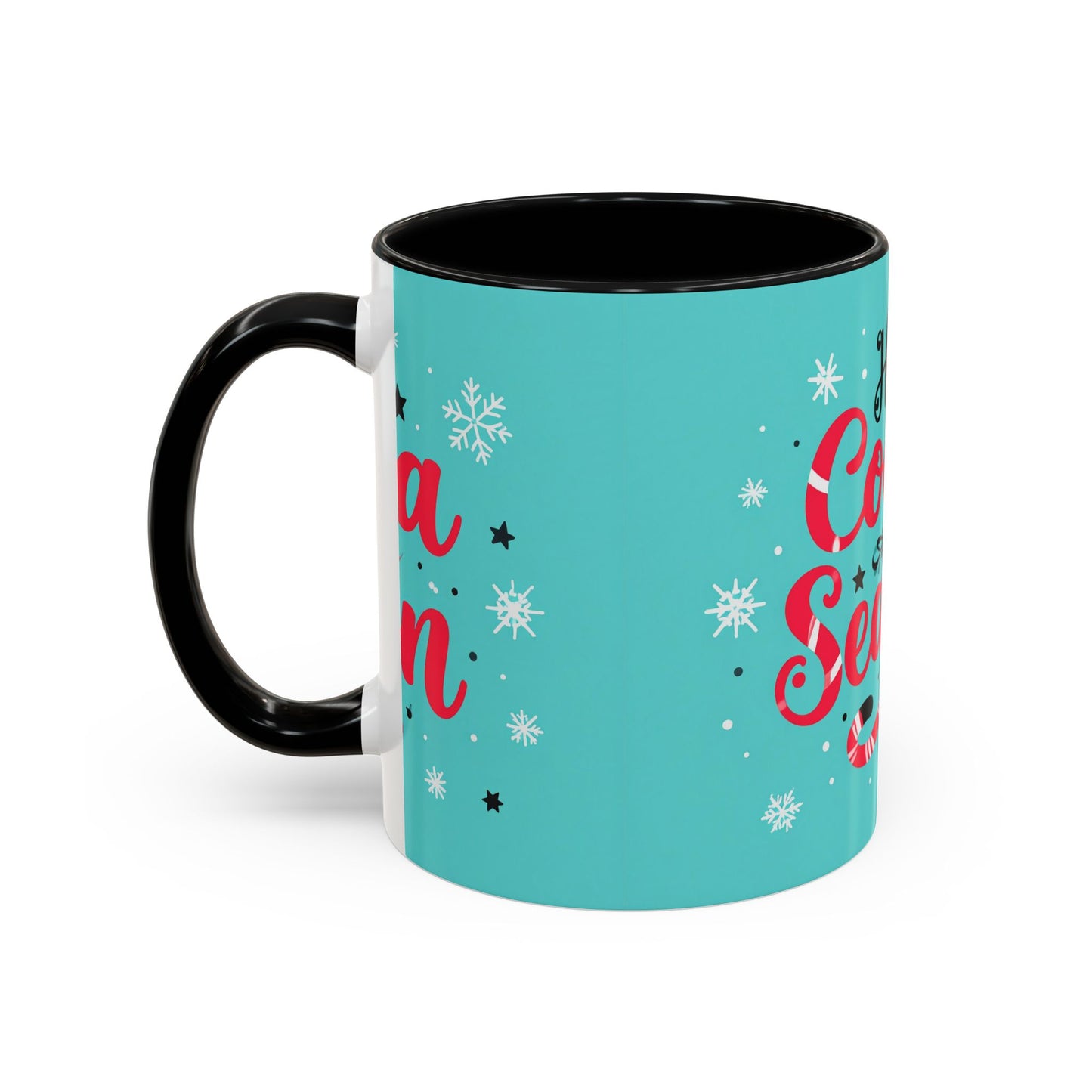 Hot Cocoa Season Mug, Cute Winter Coffee Cup, Cozy Holiday Drinkware, Kakao Tasse Winter, Weihnachts Becher Geschenk