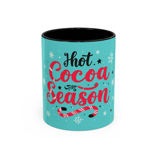 Hot Cocoa Season Mug, Cute Winter Coffee Cup, Cozy Holiday Drinkware, Kakao Tasse Winter, Weihnachts Becher Geschenk