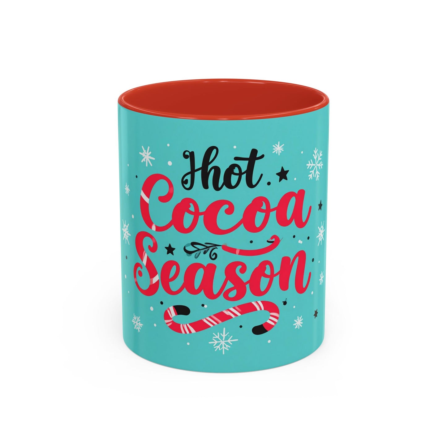 Hot Cocoa Season Mug, Cute Winter Coffee Cup, Cozy Holiday Drinkware, Kakao Tasse Winter, Weihnachts Becher Geschenk