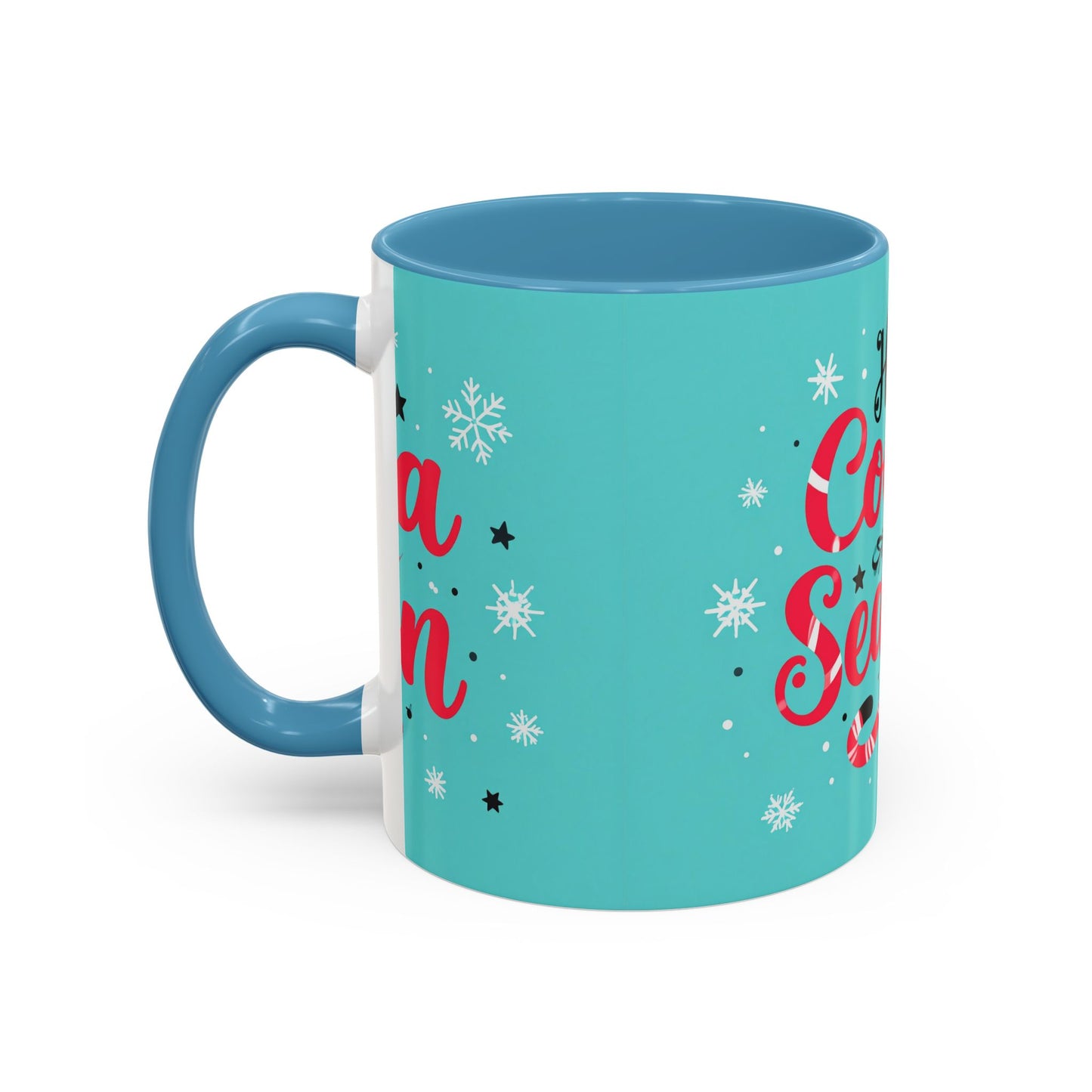 Hot Cocoa Season Mug, Cute Winter Coffee Cup, Cozy Holiday Drinkware, Kakao Tasse Winter, Weihnachts Becher Geschenk