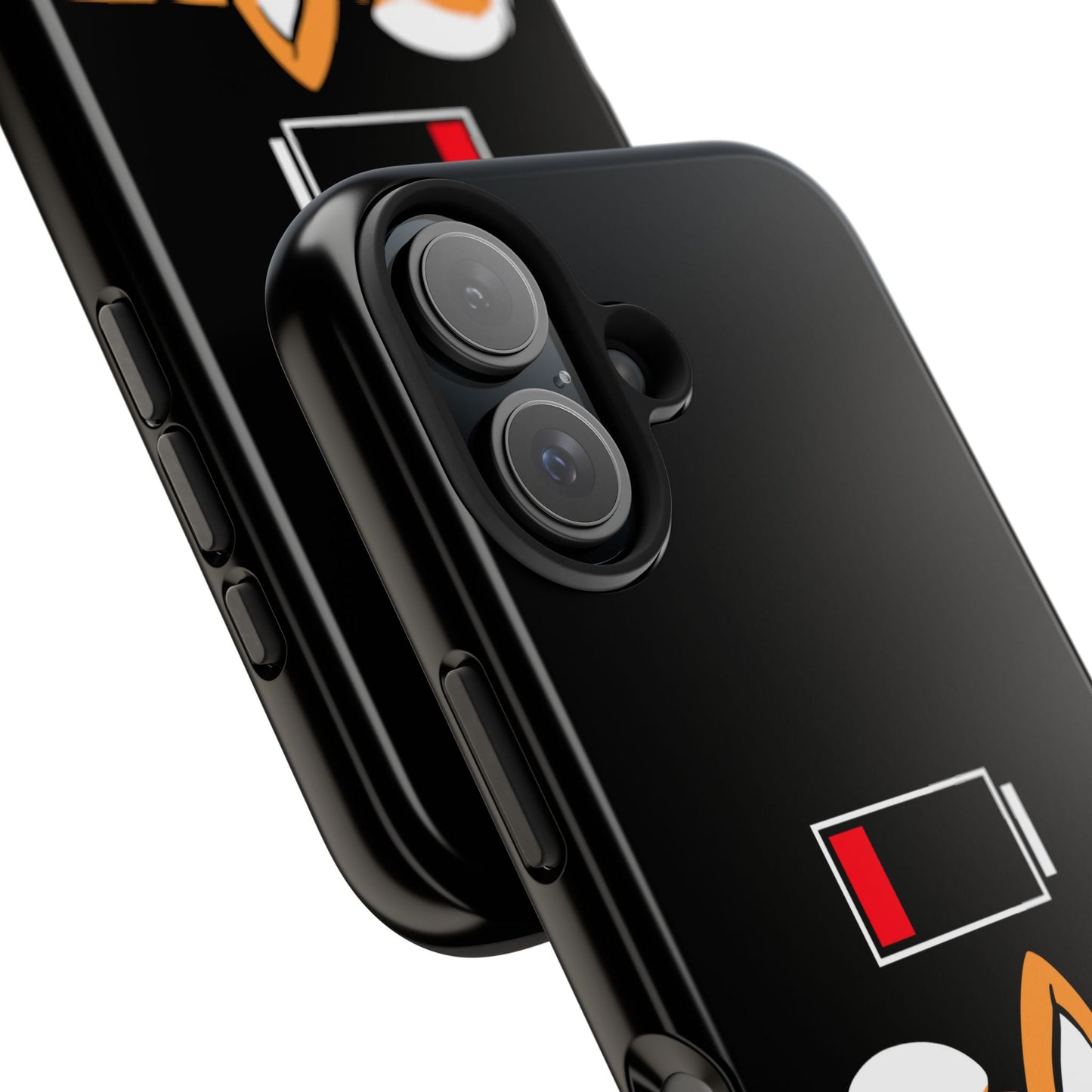 Shiba Inu Low Battery Phone Case for iPhone and Samsung