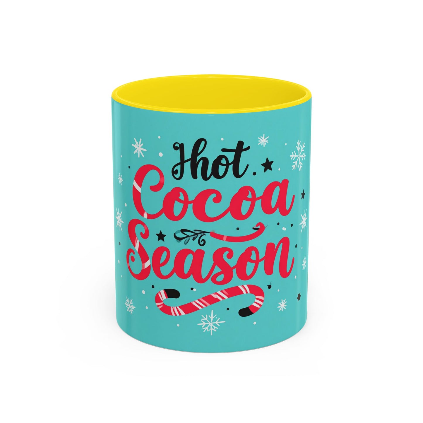 Hot Cocoa Season Mug, Cute Winter Coffee Cup, Cozy Holiday Drinkware, Kakao Tasse Winter, Weihnachts Becher Geschenk