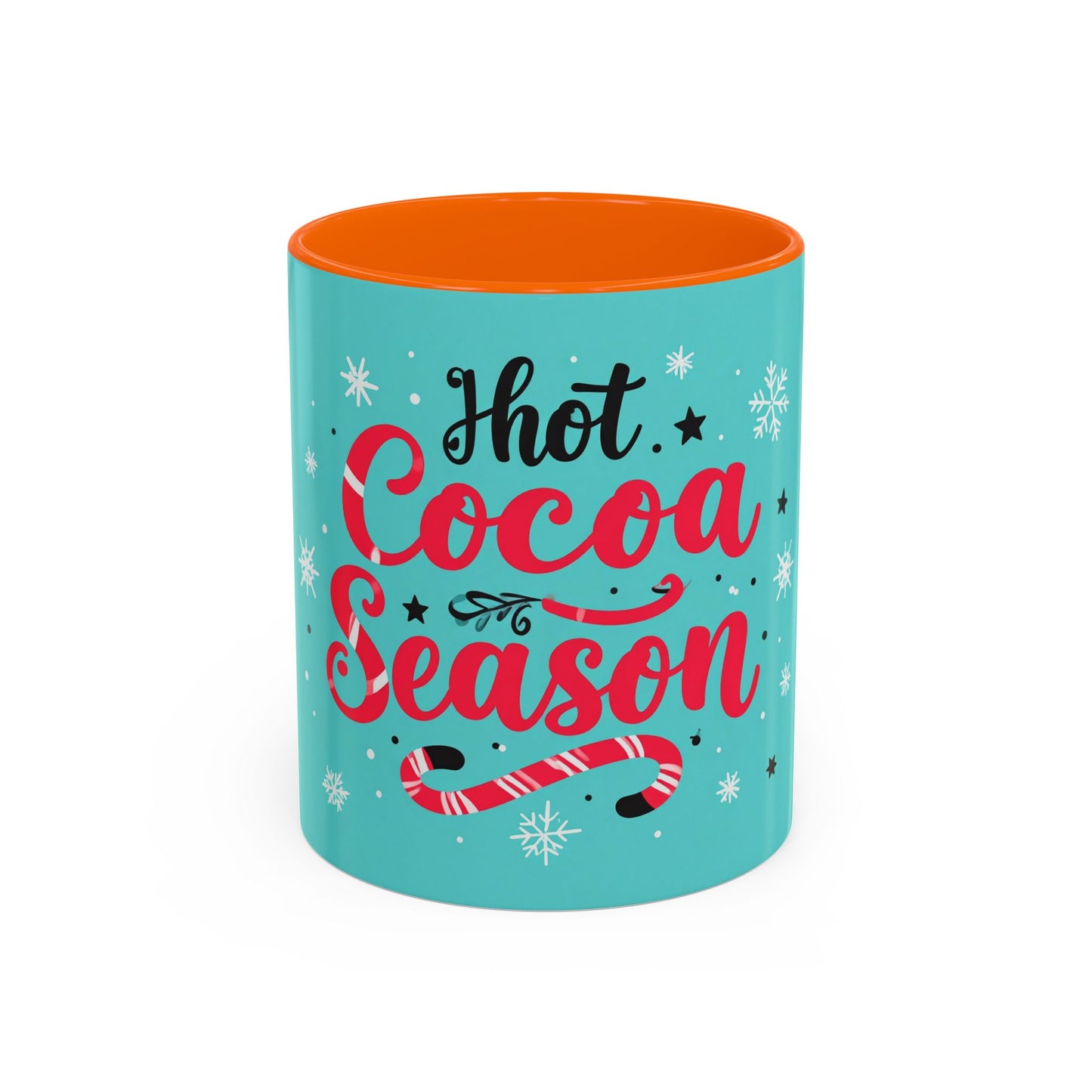 Hot Cocoa Season Mug, Cute Winter Coffee Cup, Cozy Holiday Drinkware, Kakao Tasse Winter, Weihnachts Becher Geschenk