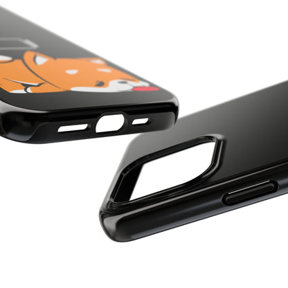 Shiba Inu Low Battery Phone Case for iPhone and Samsung