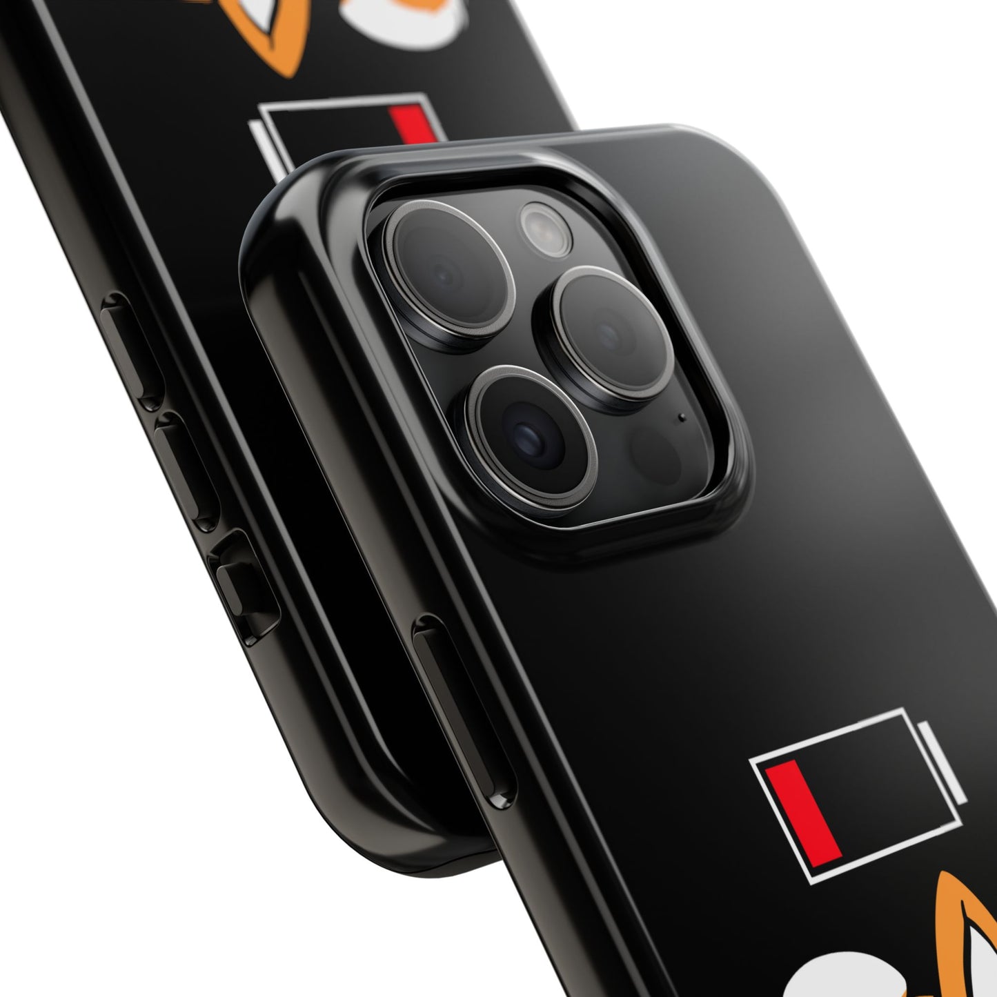 Shiba Inu Low Battery Phone Case for iPhone and Samsung