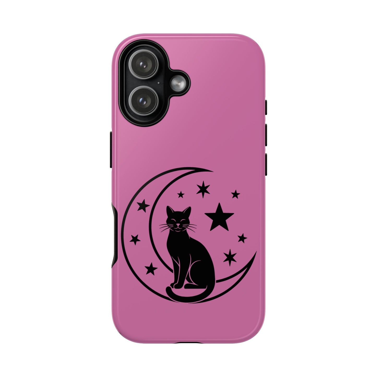 Black Cat Moon Phone Case for iPhone and Samsung