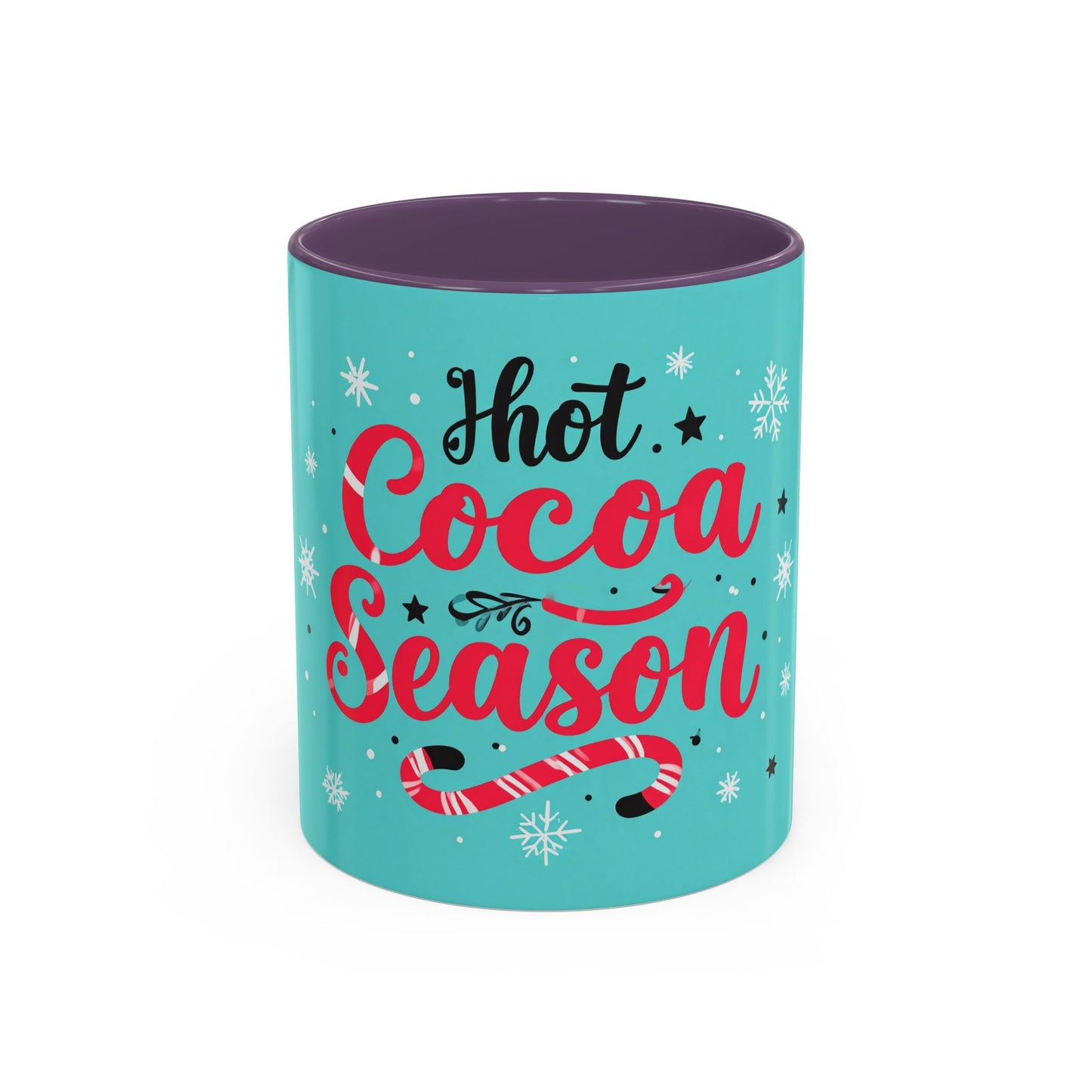 Hot Cocoa Season Mug, Cute Winter Coffee Cup, Cozy Holiday Drinkware, Kakao Tasse Winter, Weihnachts Becher Geschenk