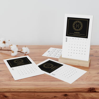 Elegant 2025 Desk Calendar Eleganter 2025 Tischkalender Minimalist Modern Office Home Decor Planner Gift
