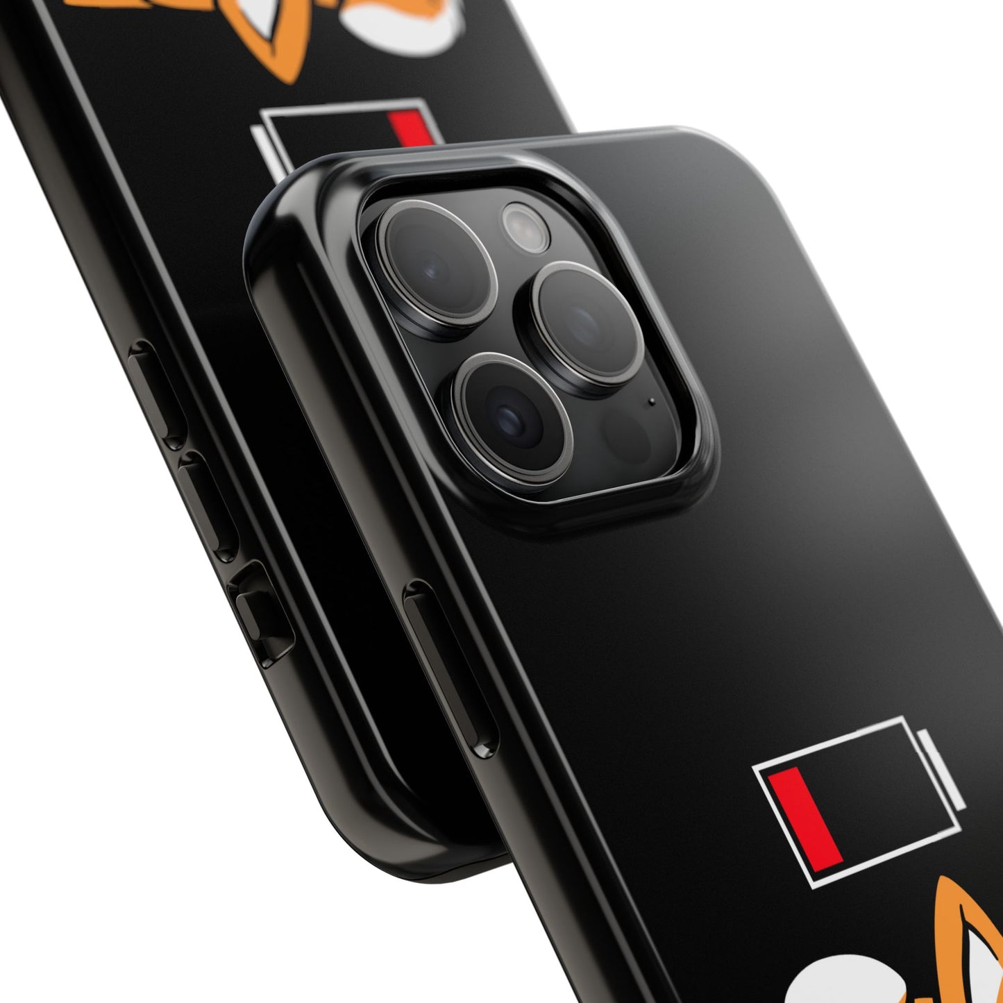 Shiba Inu Low Battery Phone Case for iPhone and Samsung