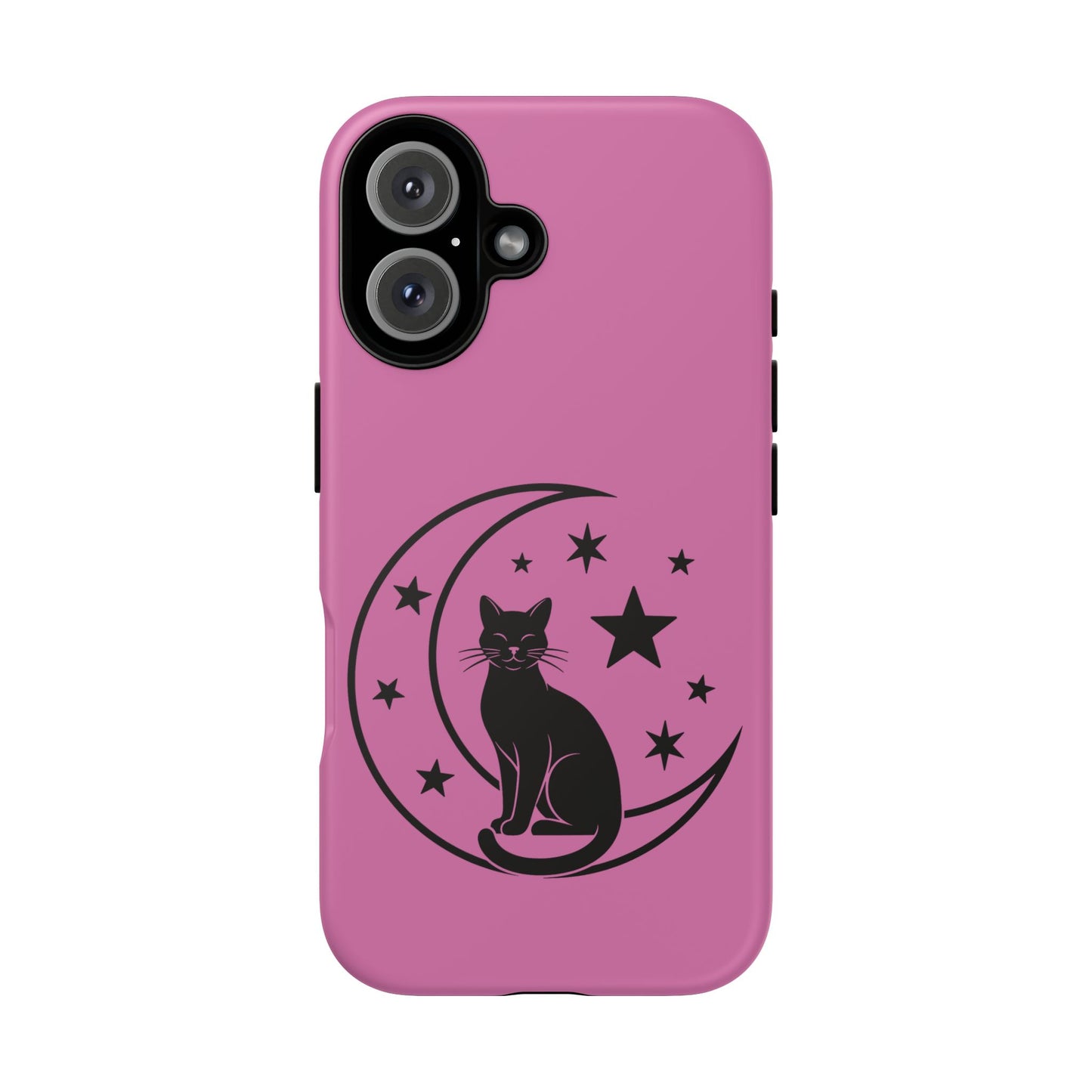 Black Cat Moon Phone Case for iPhone and Samsung