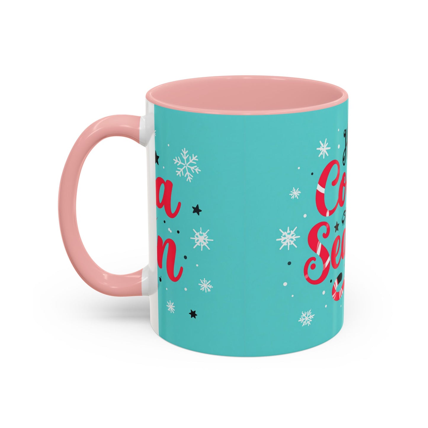 Hot Cocoa Season Mug, Cute Winter Coffee Cup, Cozy Holiday Drinkware, Kakao Tasse Winter, Weihnachts Becher Geschenk