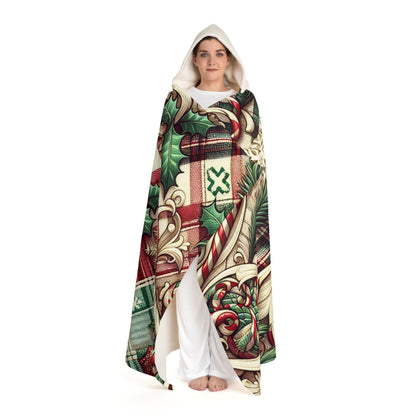 Christmas Sherpa Blanket, Weihnachts Kuscheldecke Sherpa