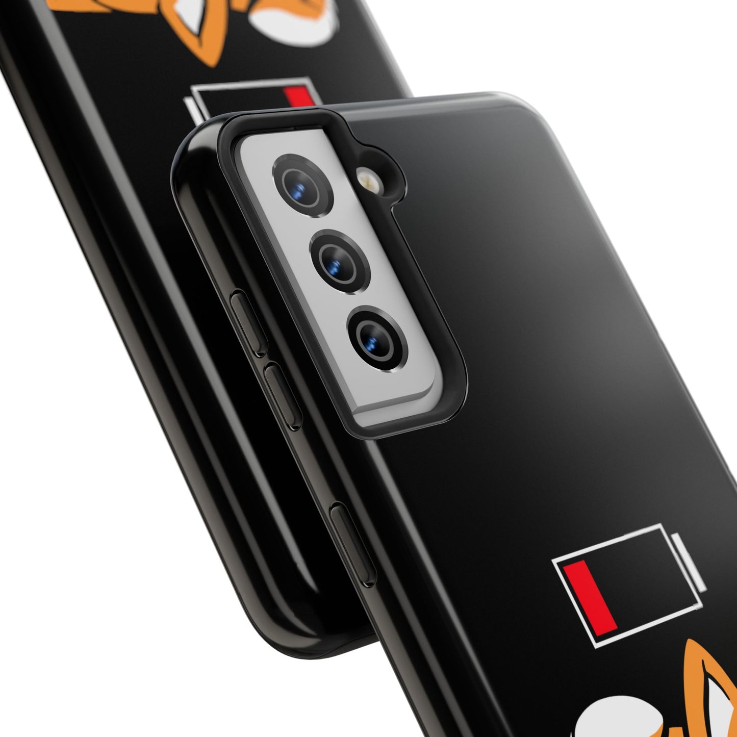 Shiba Inu Low Battery Phone Case for iPhone and Samsung