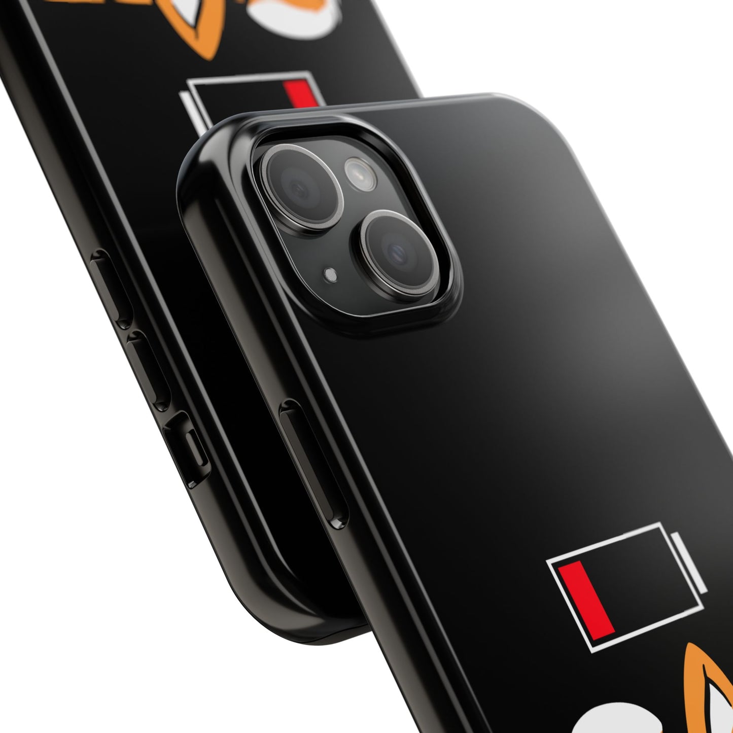 Shiba Inu Low Battery Phone Case for iPhone and Samsung