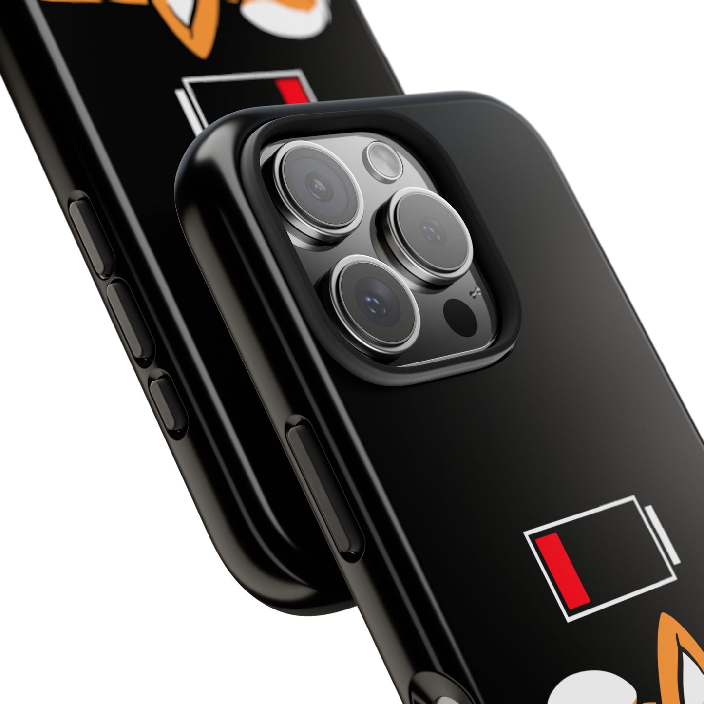 Shiba Inu Low Battery Phone Case for iPhone and Samsung