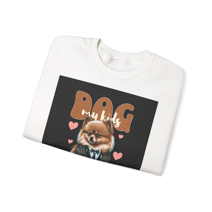 Dog Mom Sweatshirt - Cozy Unisex Crewneck with Adorable Puppy Design, Perfect Gift for Pet Lovers, Birthdays, Dog Lovers, Casual Wear