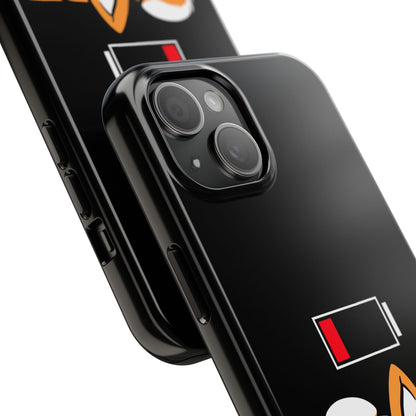 Shiba Inu Low Battery Phone Case for iPhone and Samsung