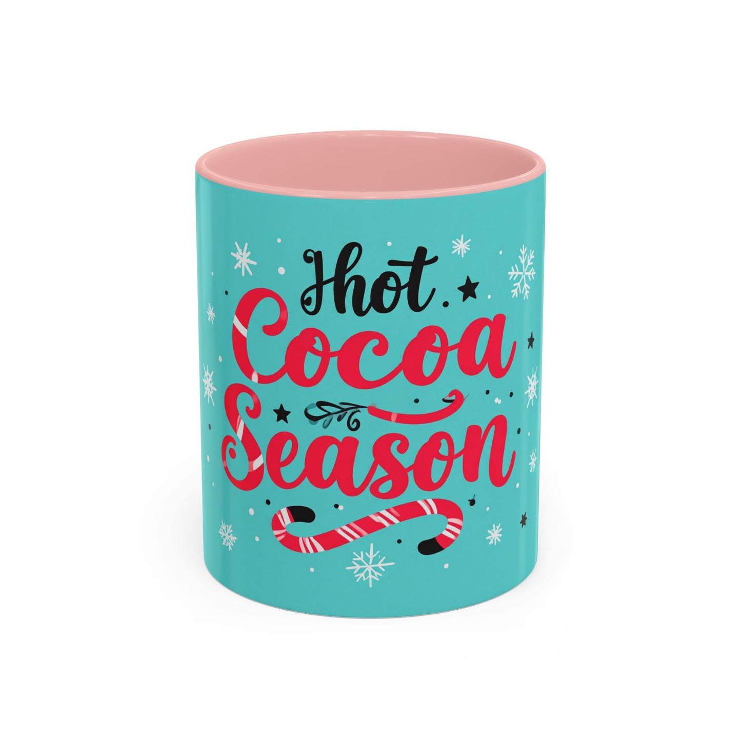 Hot Cocoa Season Mug, Cute Winter Coffee Cup, Cozy Holiday Drinkware, Kakao Tasse Winter, Weihnachts Becher Geschenk