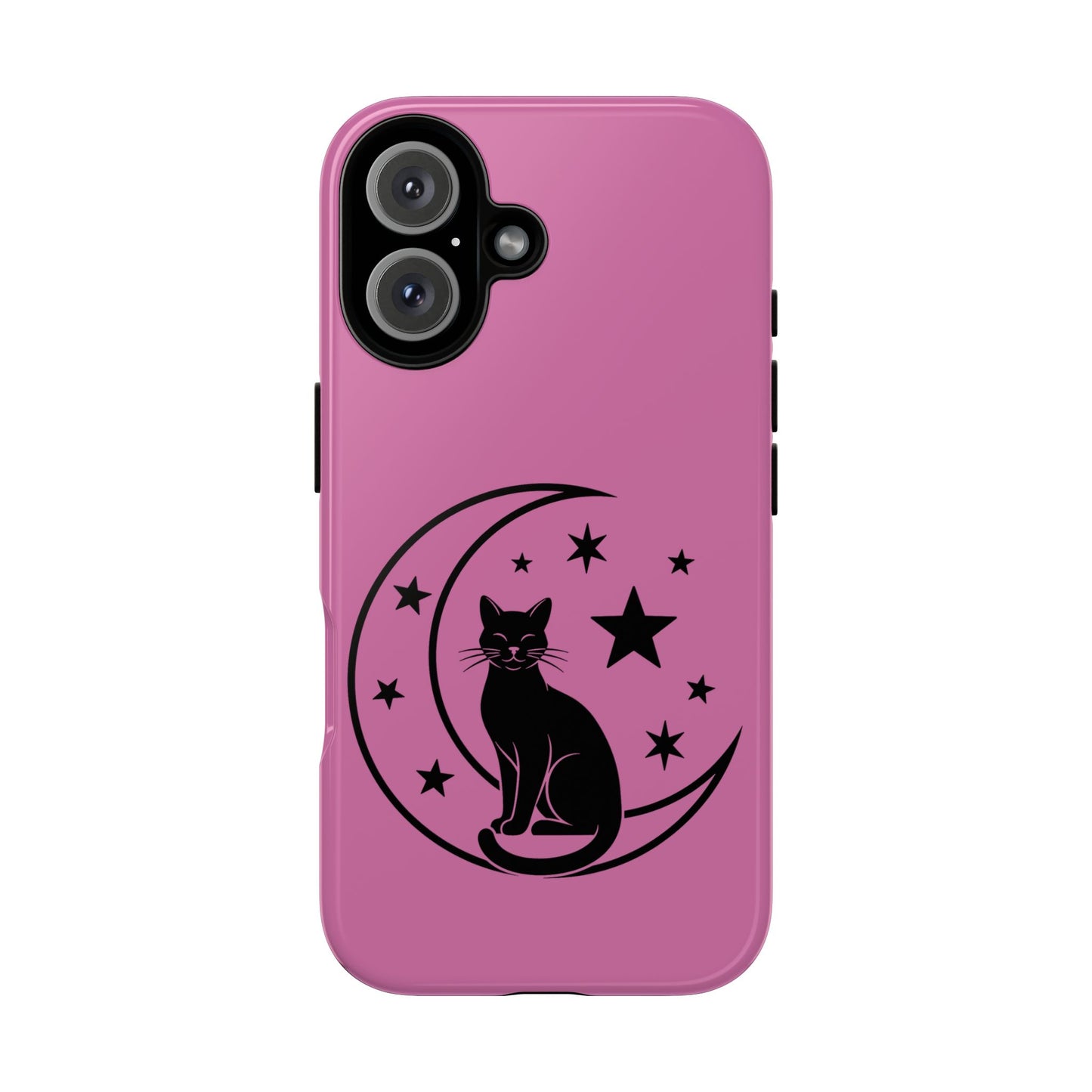 Black Cat Moon Phone Case for iPhone and Samsung