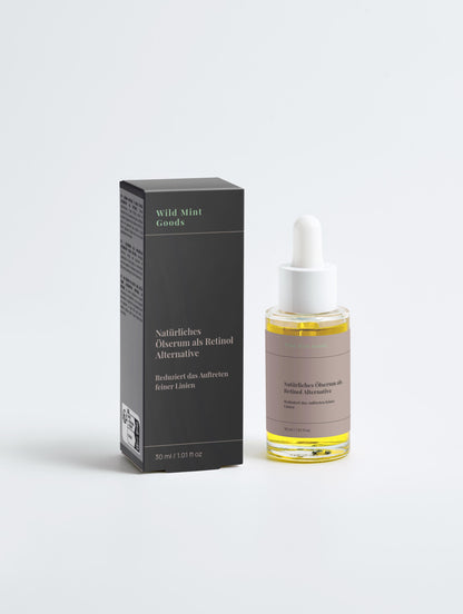 Natürliches Ölserum als Retinol Alternative