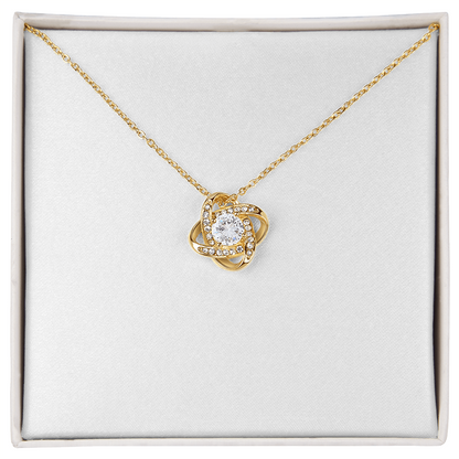 Love Knows No Distance - The Love Knot Necklace