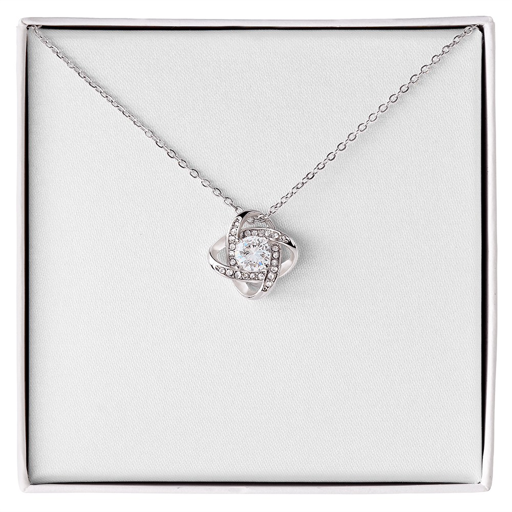 Love Knows No Distance - The Love Knot Necklace