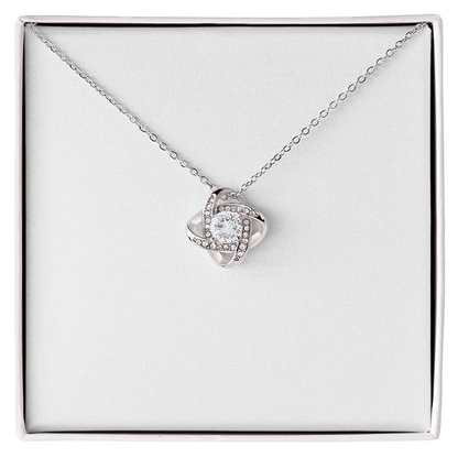 Love Knows No Distance - The Love Knot Necklace