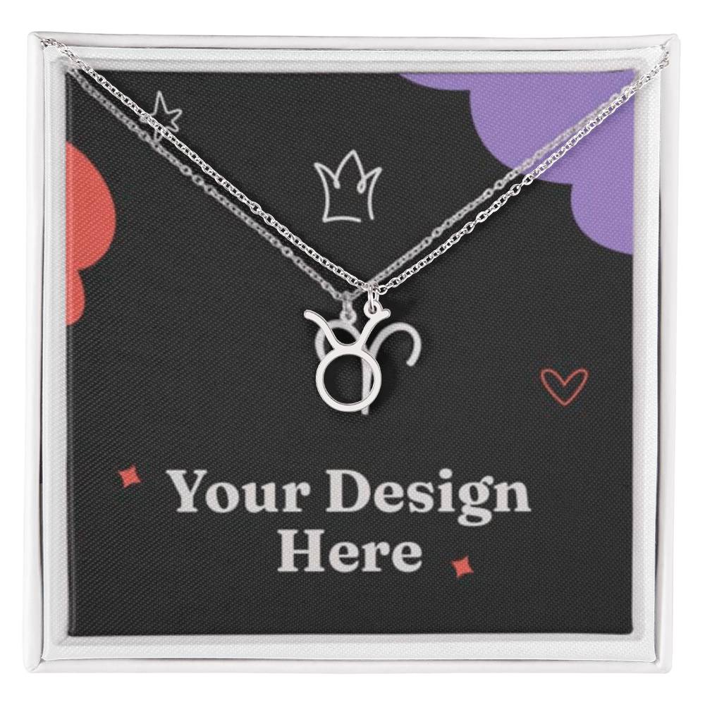 18K Gold Zodiac Necklace – Elegant Horoscope Jewelry Gift for Her