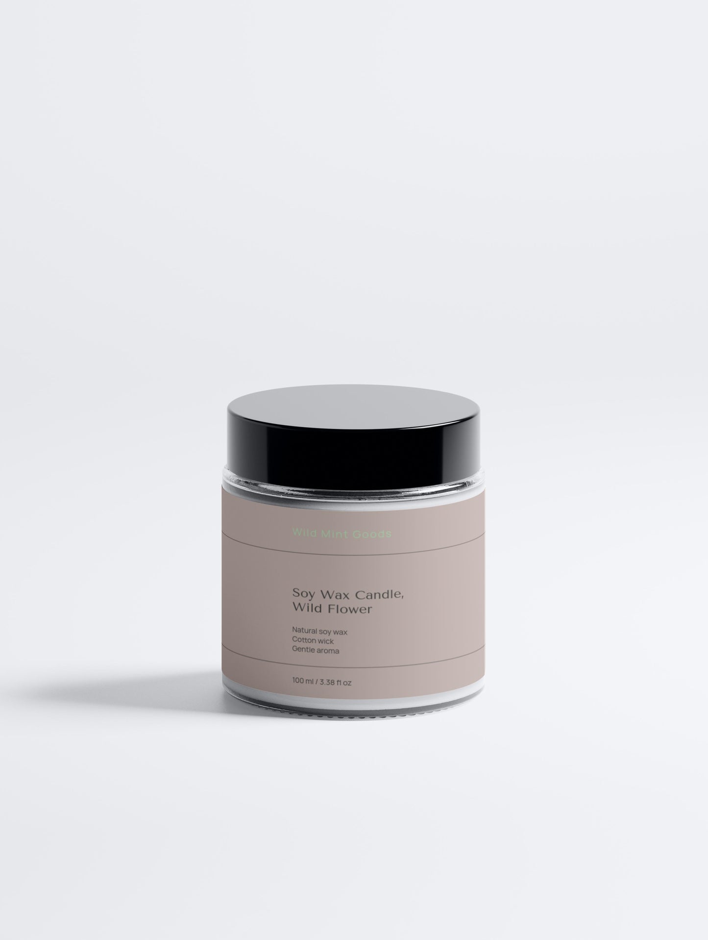 Soy Wax Candle, Wild Flower