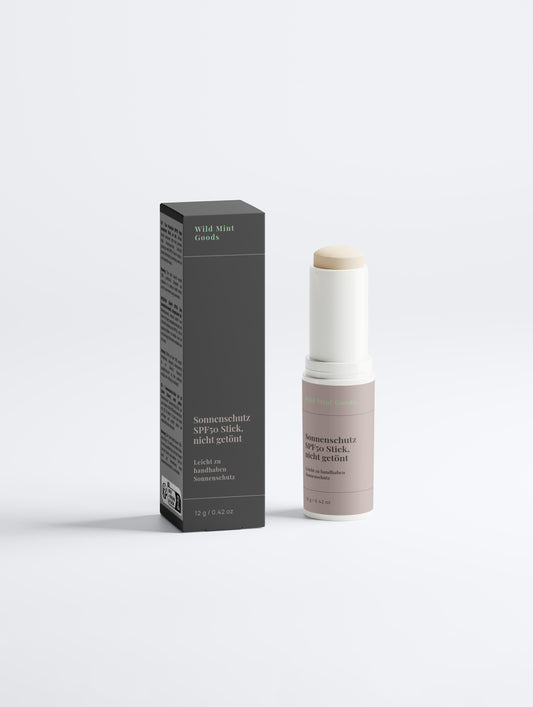 Sonnenschutz SPF50 Stick, nicht getönt